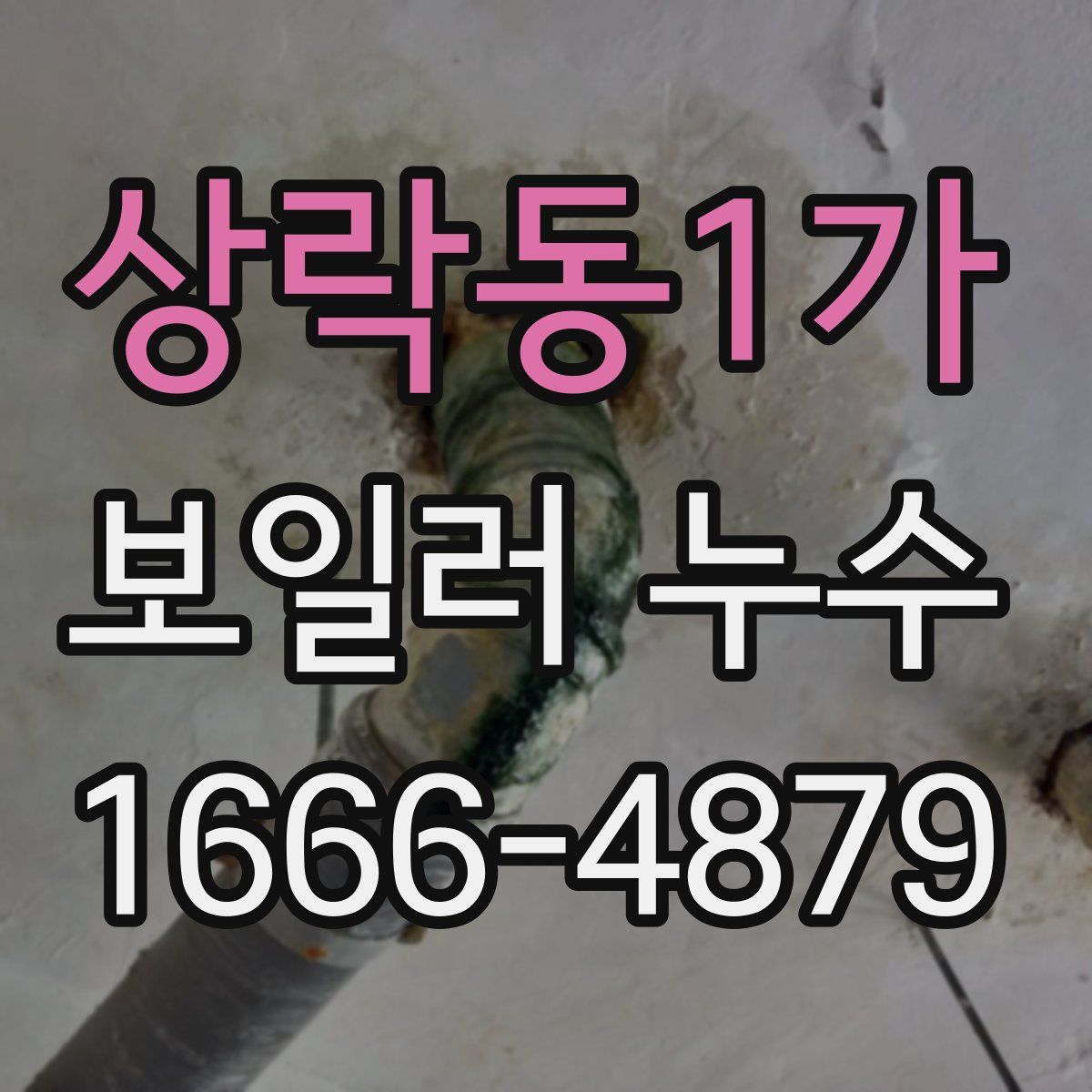 상락동1가 보일러 누수