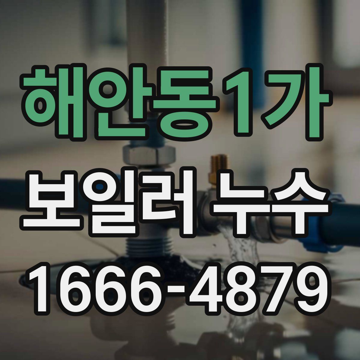 해안동1가 보일러 누수