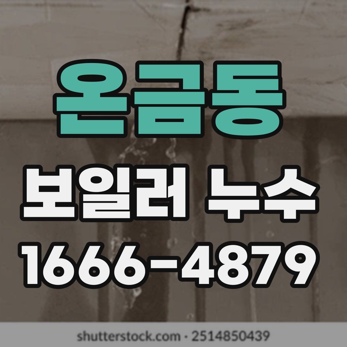 온금동 보일러 누수