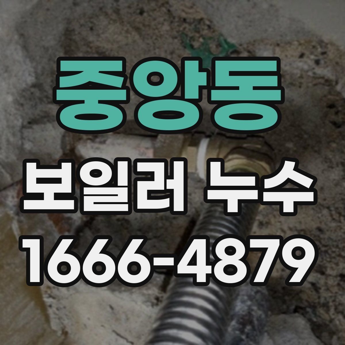 중앙동 보일러 누수