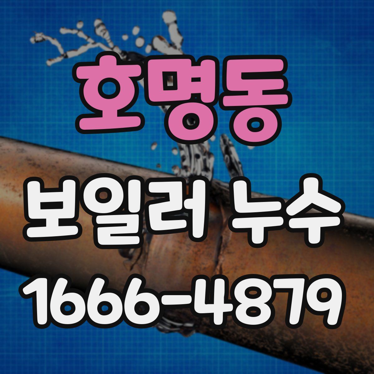 호명동 보일러 누수