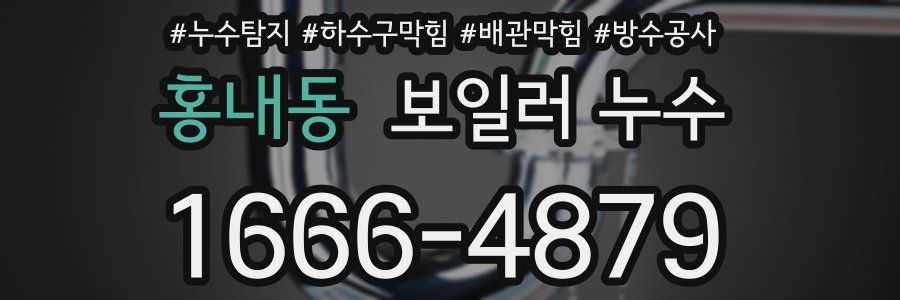 홍내동 보일러 누수
