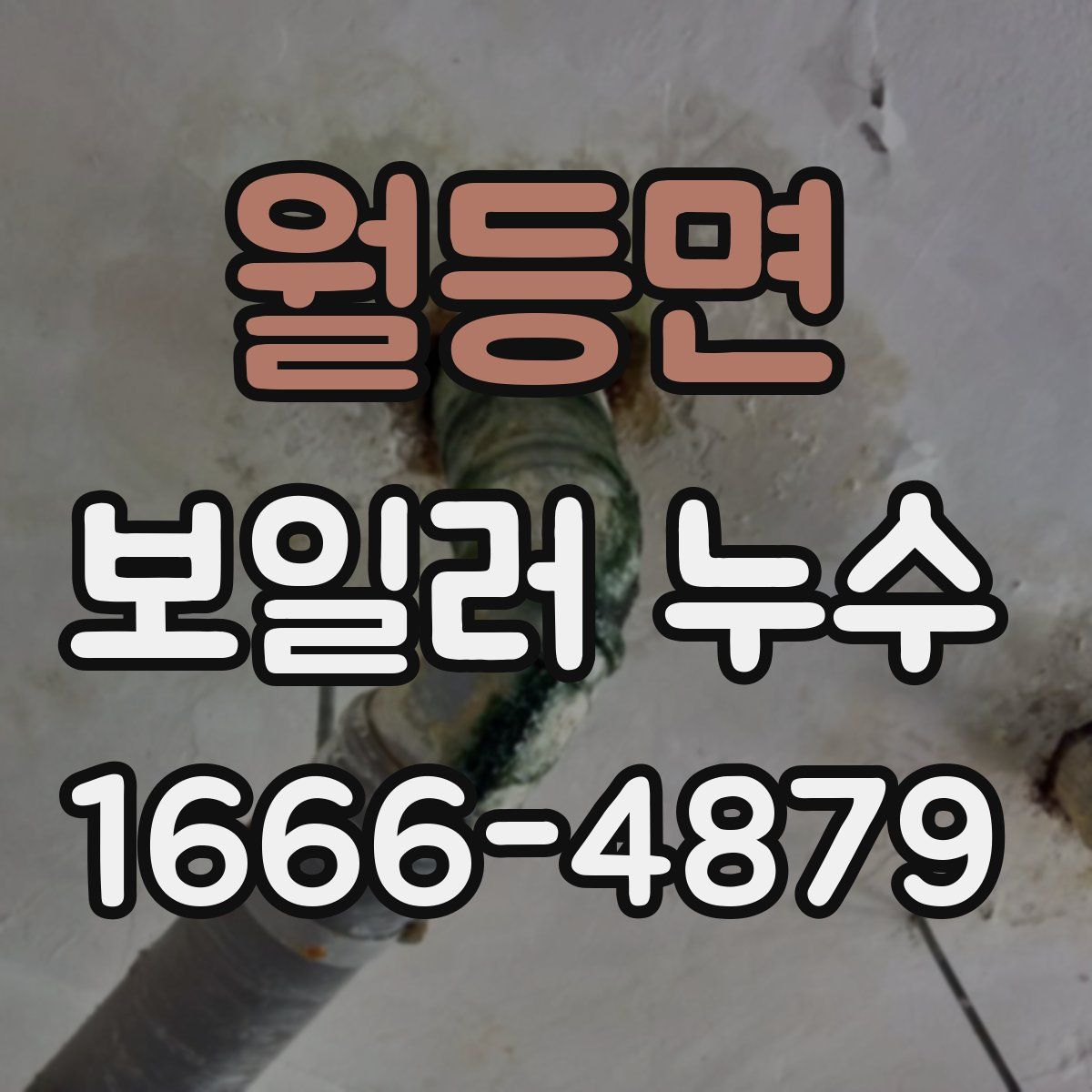 월등면 보일러 누수