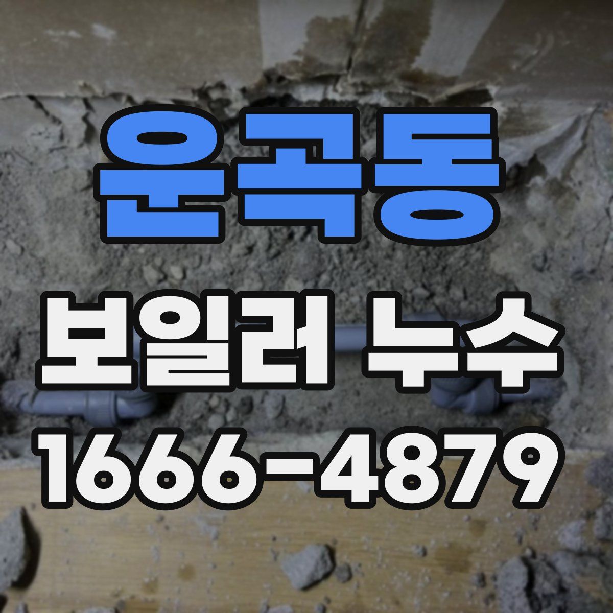 운곡동 보일러 누수