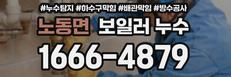 노동면 보일러 누수