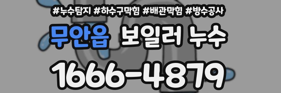 무안읍 보일러 누수