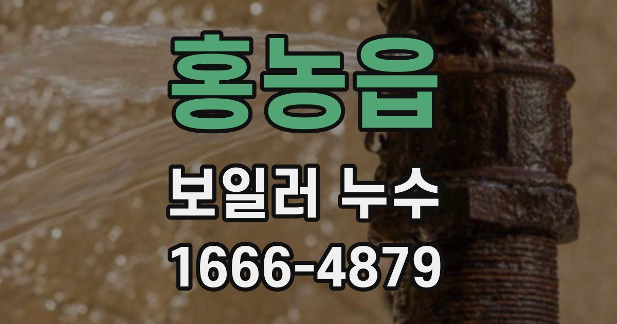 홍농읍 보일러 누수