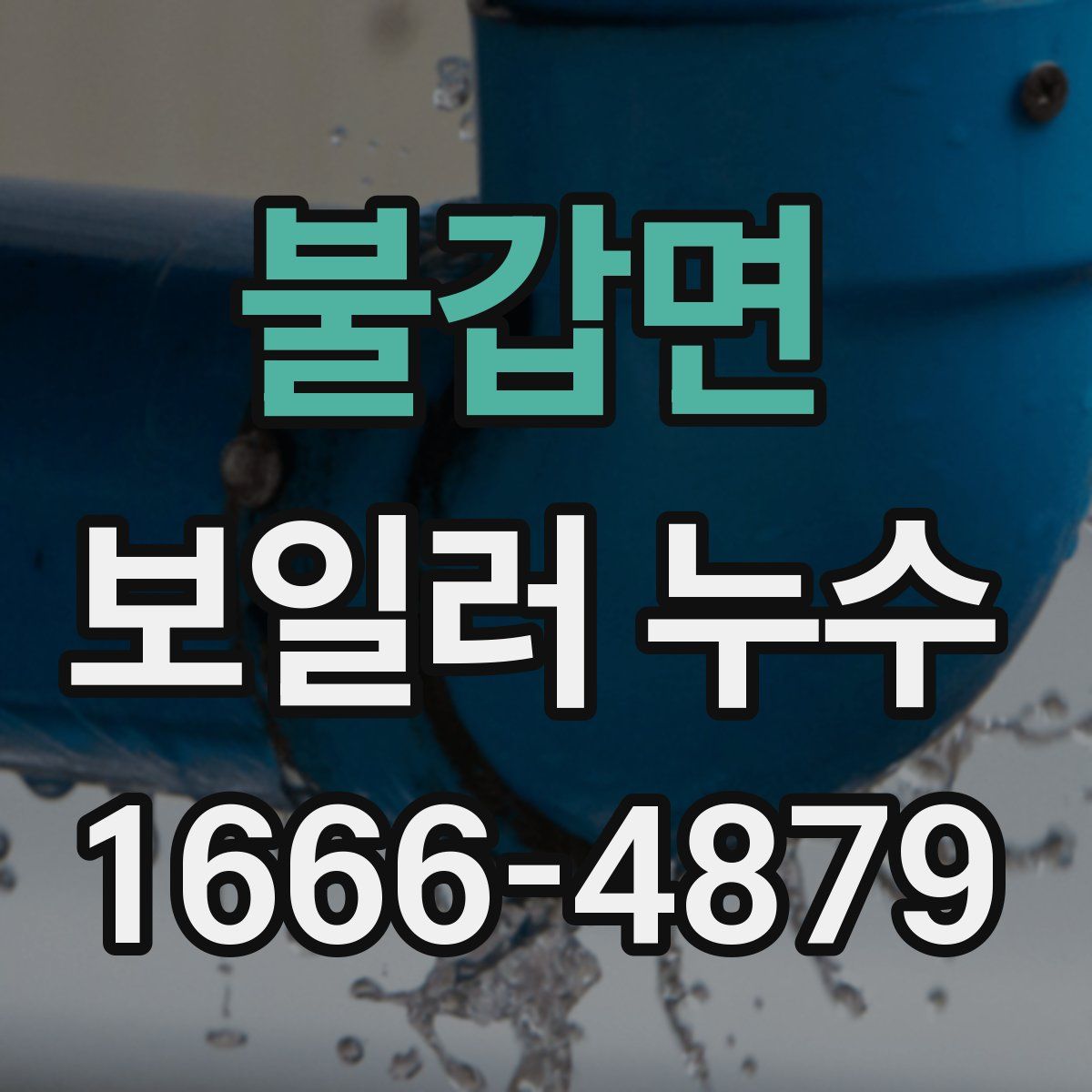 불갑면 보일러 누수