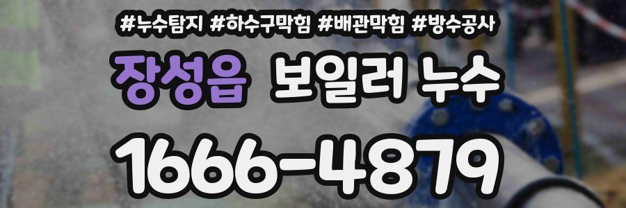 장성읍 보일러 누수