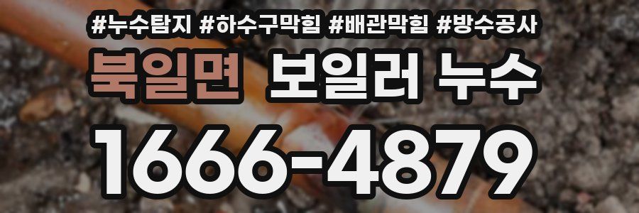 북일면 보일러 누수