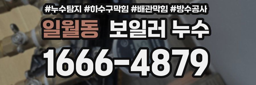 일월동 보일러 누수