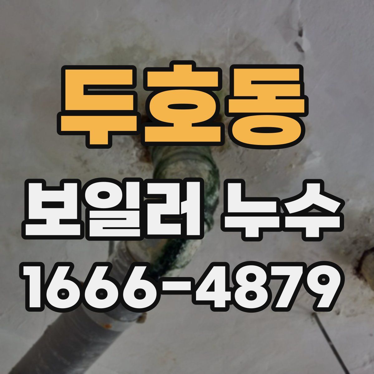 두호동 보일러 누수