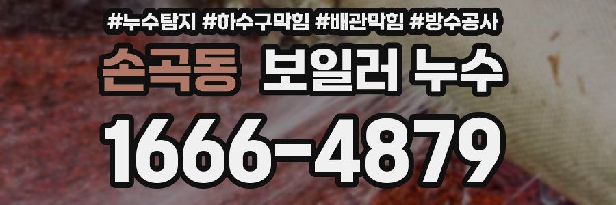손곡동 보일러 누수