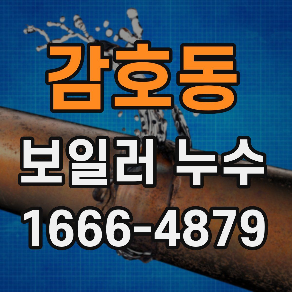 감호동 보일러 누수