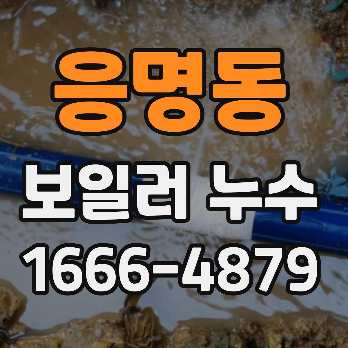 응명동 보일러 누수