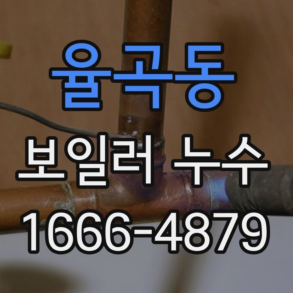 율곡동 보일러 누수