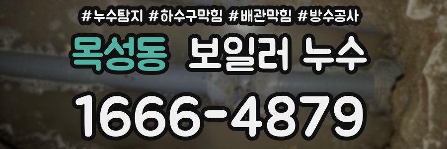 목성동 보일러 누수