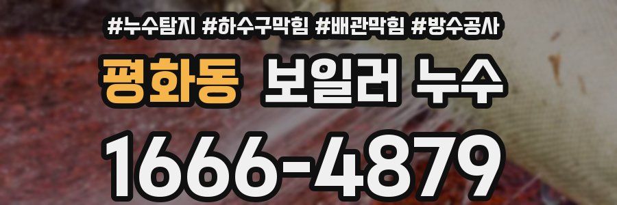 평화동 보일러 누수