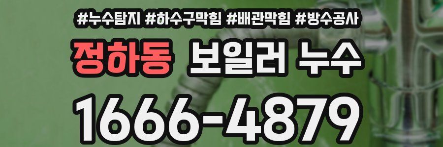 정하동 보일러 누수