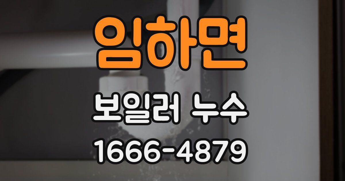 임하면 보일러 누수