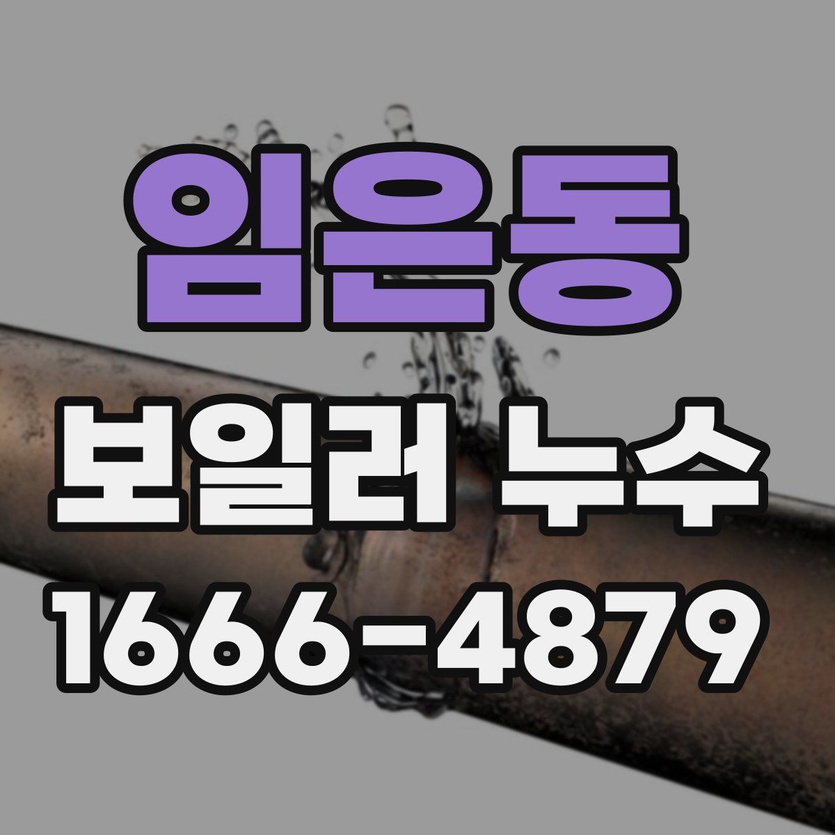 임은동 보일러 누수