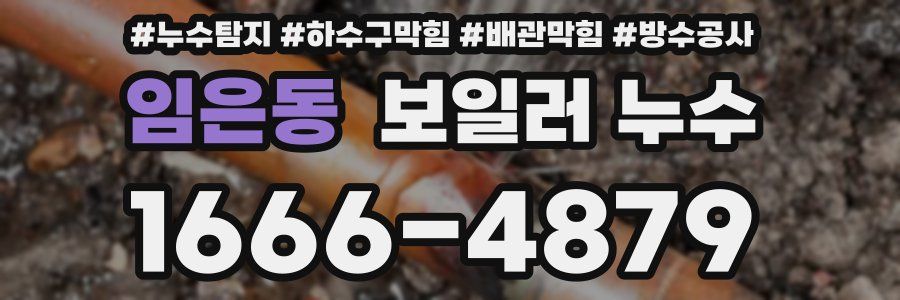 임은동 보일러 누수