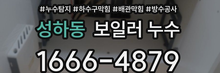 성하동 보일러 누수