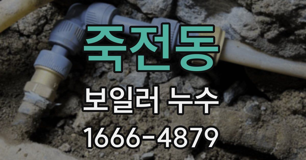 죽전동 보일러 누수