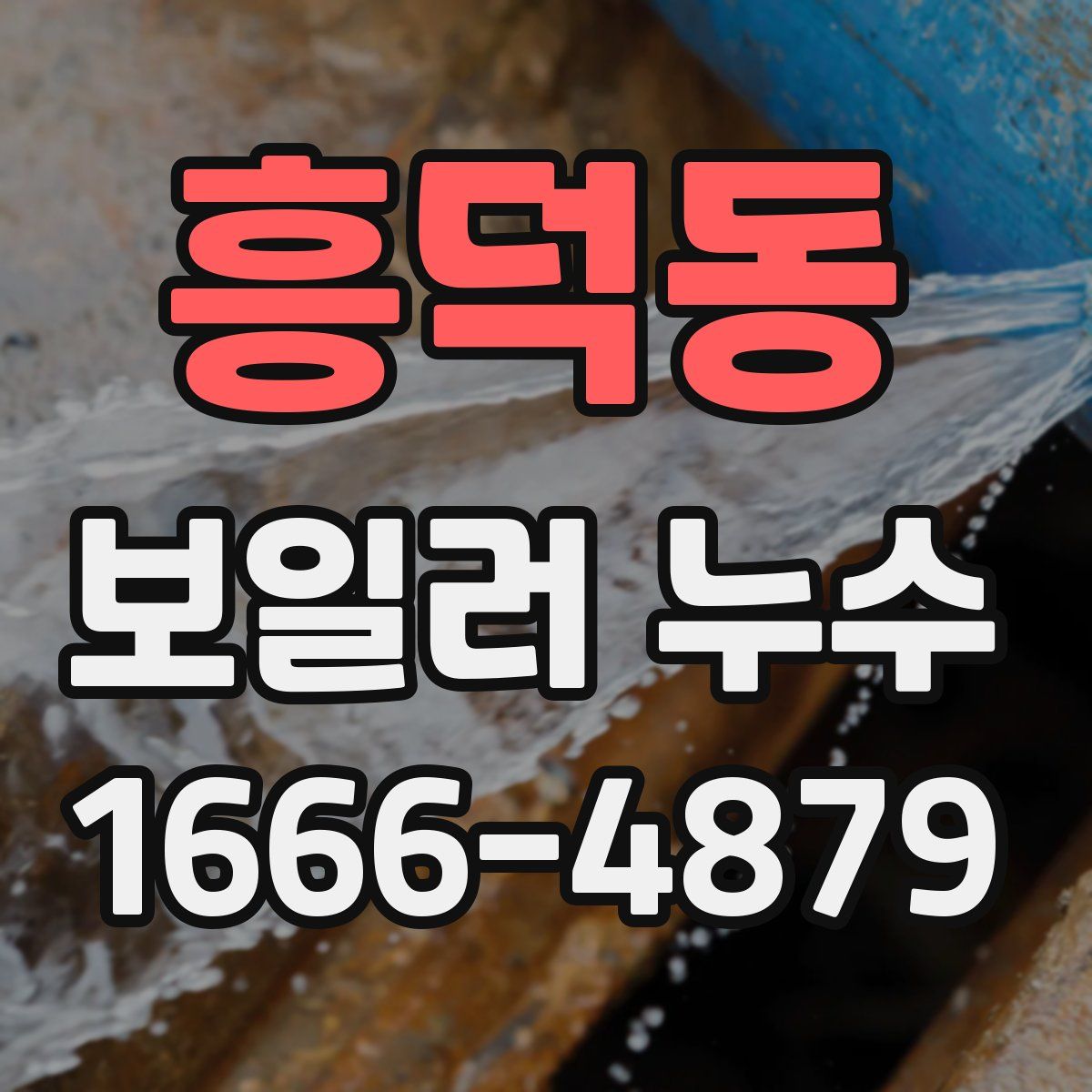 흥덕동 보일러 누수