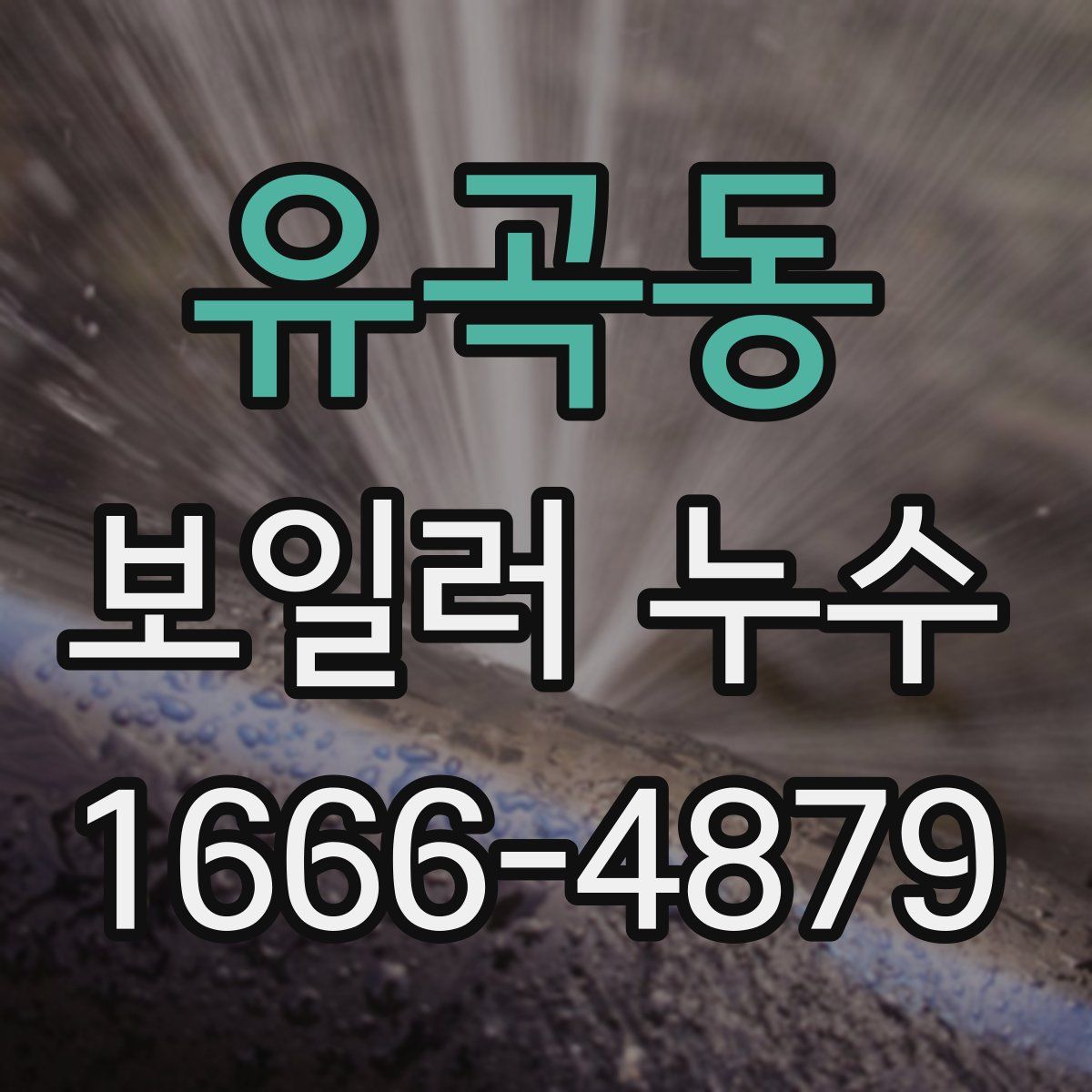 유곡동 보일러 누수