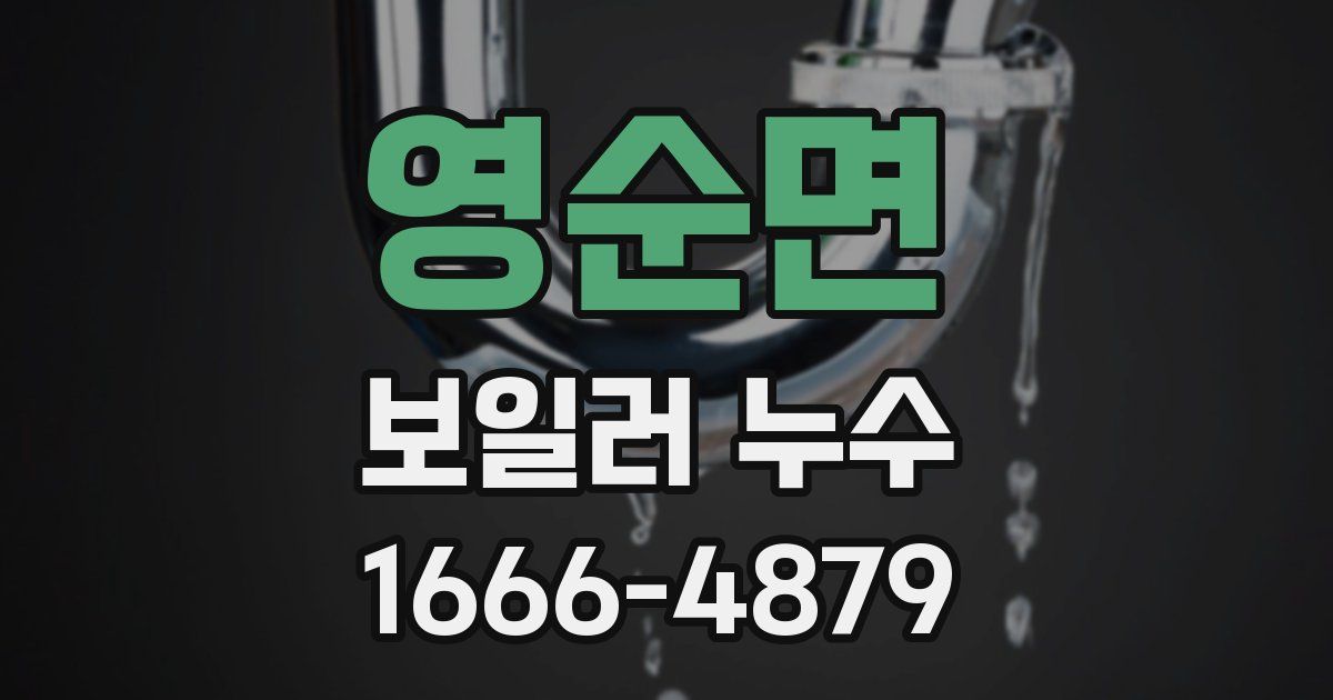 영순면 보일러 누수