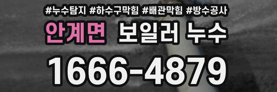 안계면 보일러 누수