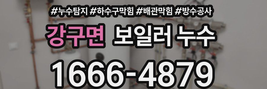 강구면 보일러 누수