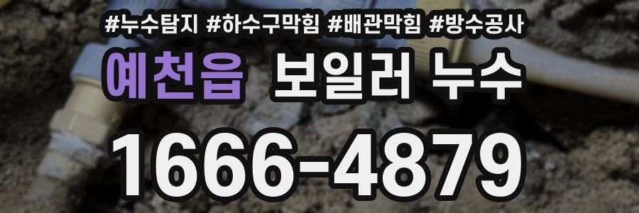 예천읍 보일러 누수
