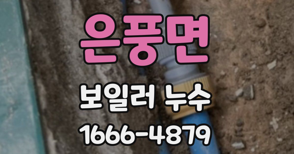 은풍면 보일러 누수