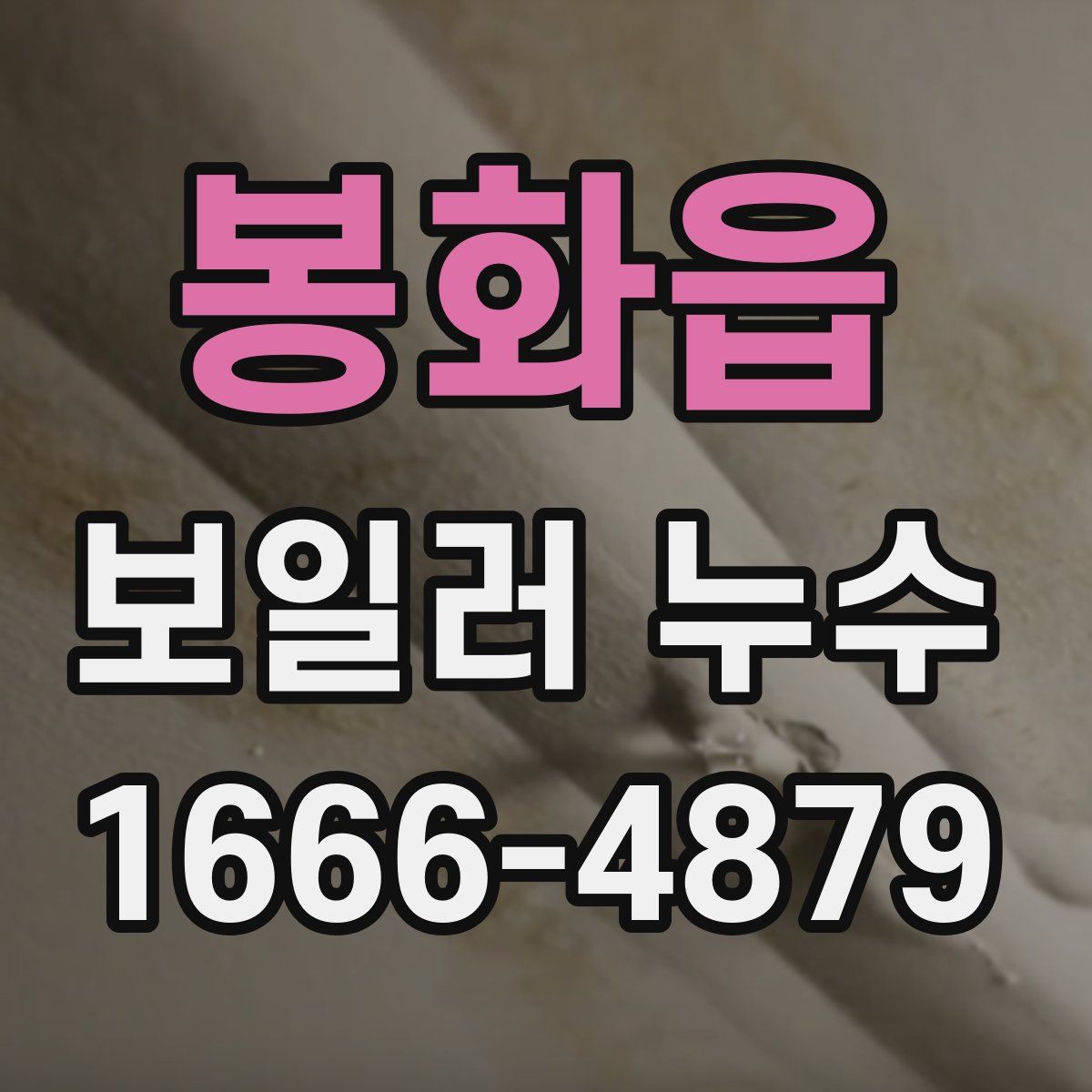 봉화읍 보일러 누수