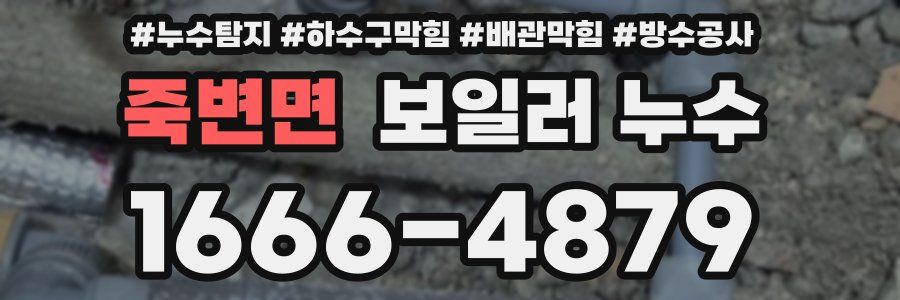 죽변면 보일러 누수