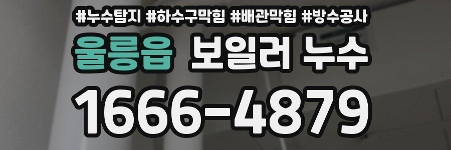 울릉읍 보일러 누수