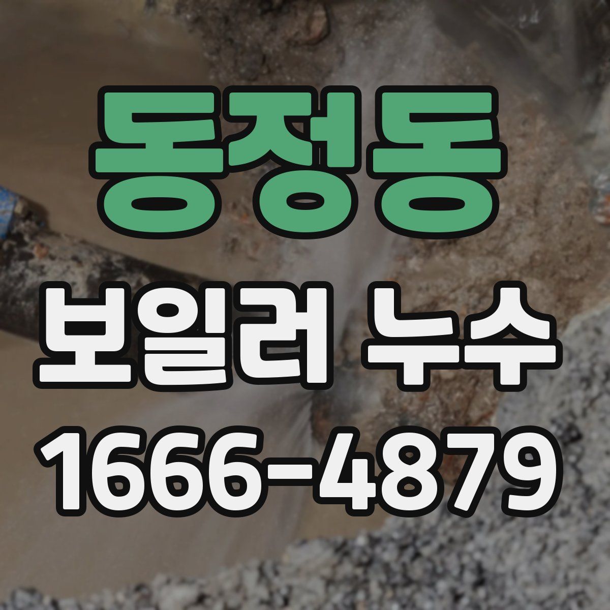 동정동 보일러 누수