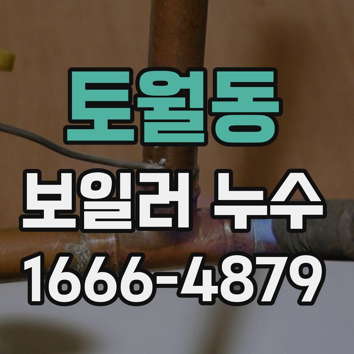 토월동 보일러 누수