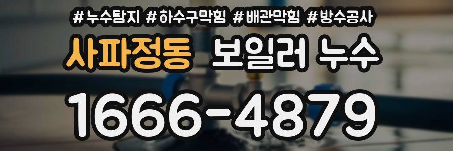 사파정동 보일러 누수