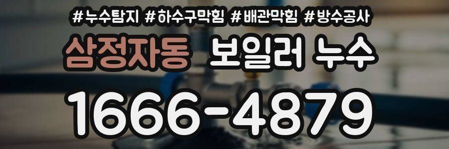 삼정자동 보일러 누수