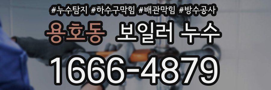 용호동 보일러 누수
