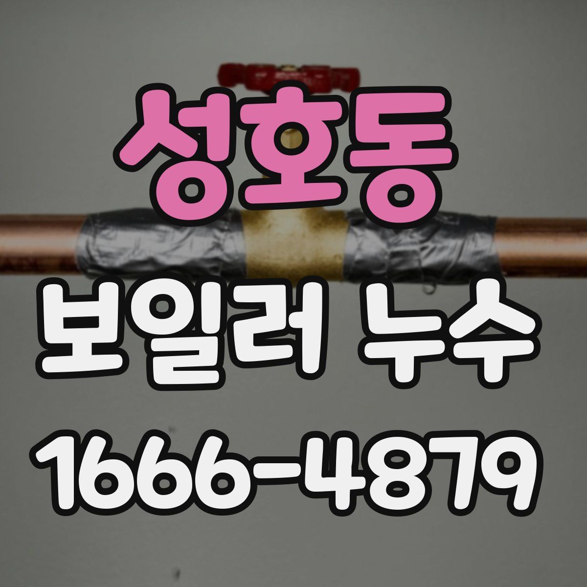 성호동 보일러 누수