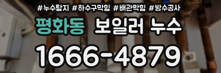평화동 보일러 누수
