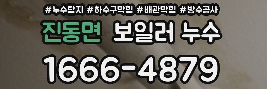 진동면 보일러 누수