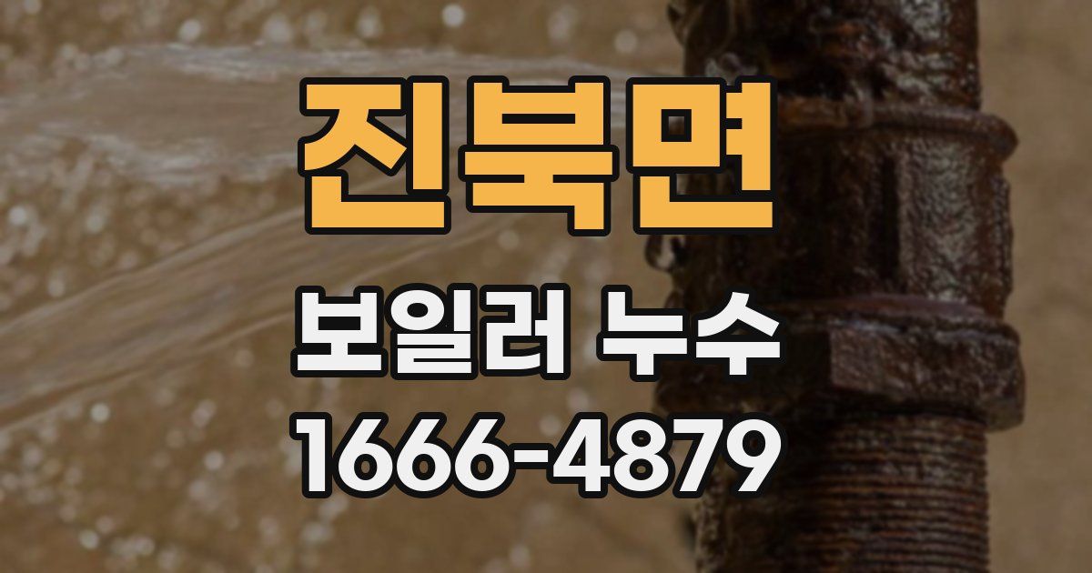 진북면 보일러 누수