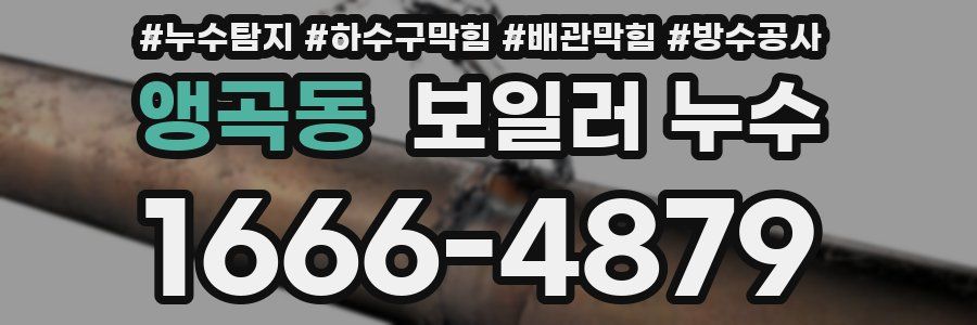 앵곡동 보일러 누수