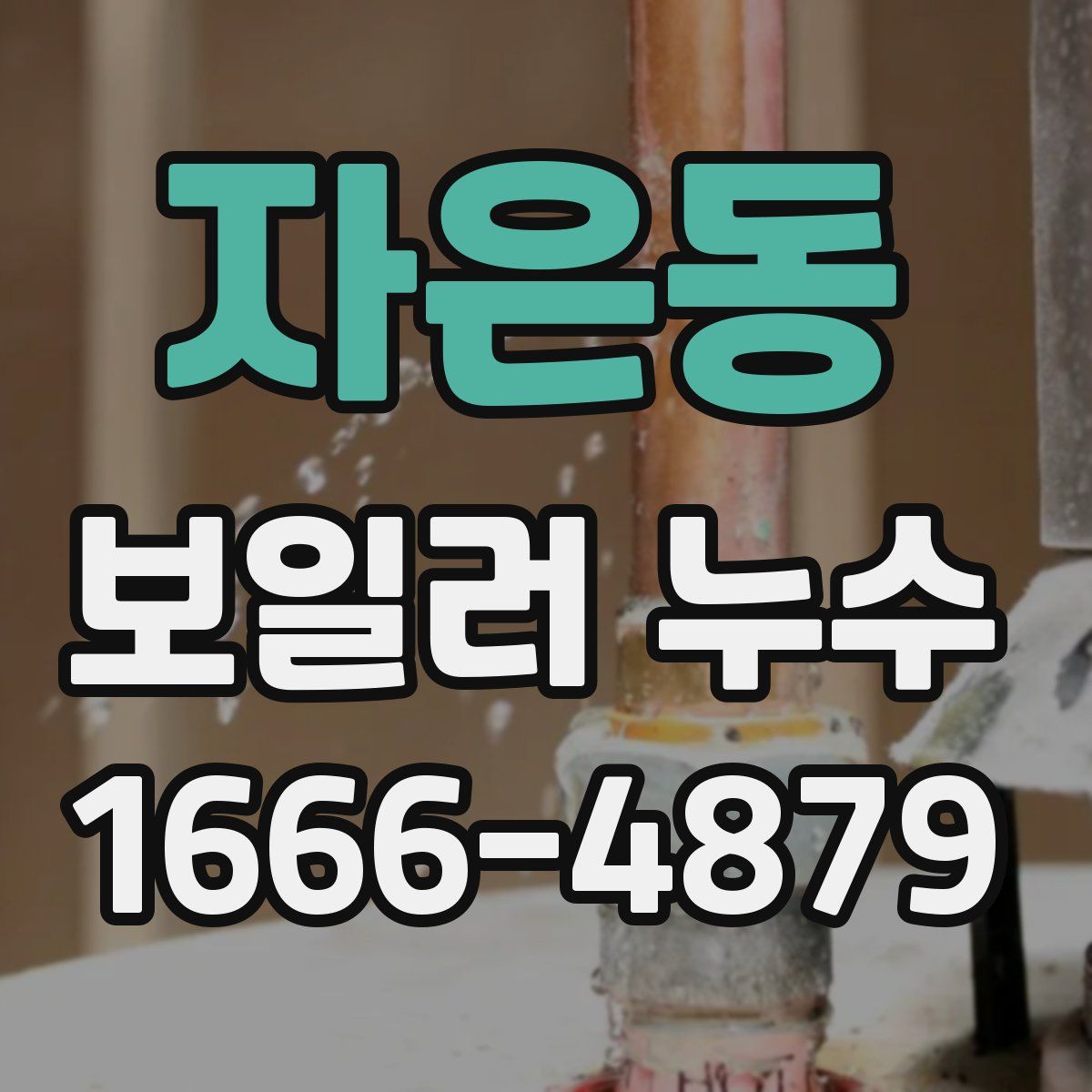 자은동 보일러 누수