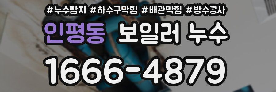 인평동 보일러 누수